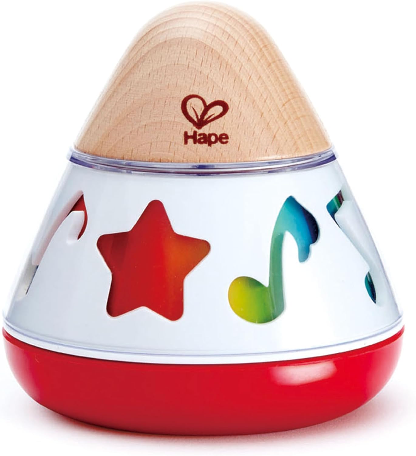 Hape Rotating Music Box - Wooden Musical Toy for Ages 0+