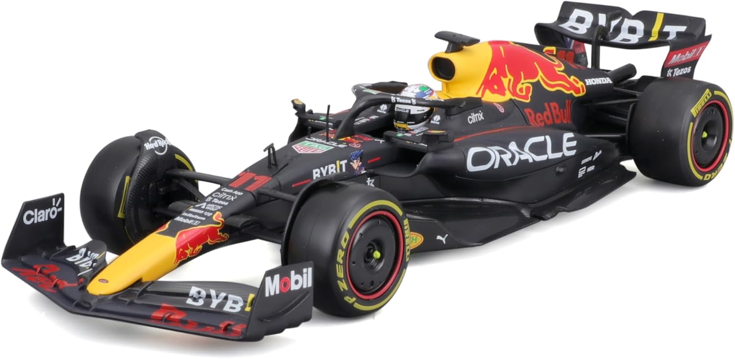 Bburago 1:24 Race Oracle Red Bull Racing RB18 (2022) w/Driver 'Perez #11
