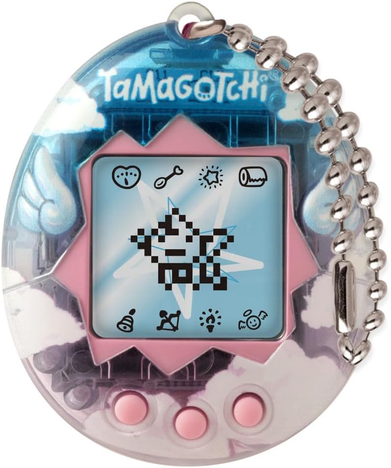TAMAGOTCHI Bandai Angel Digital Pet Dreamy Angel Shell | Raise Your Angel Cyber Pet With This 5cm Electronic Toy Digital Pets Make Great Retro Gifts For Kids And Adults Age 8+