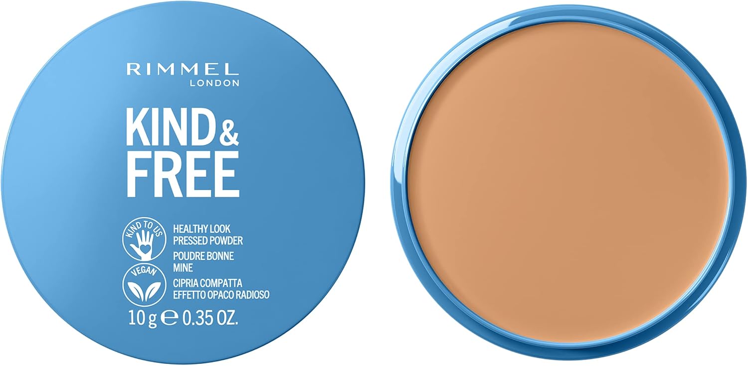 Rimmel Kind + Free Natural Finish Pressed Powder, Medium 030