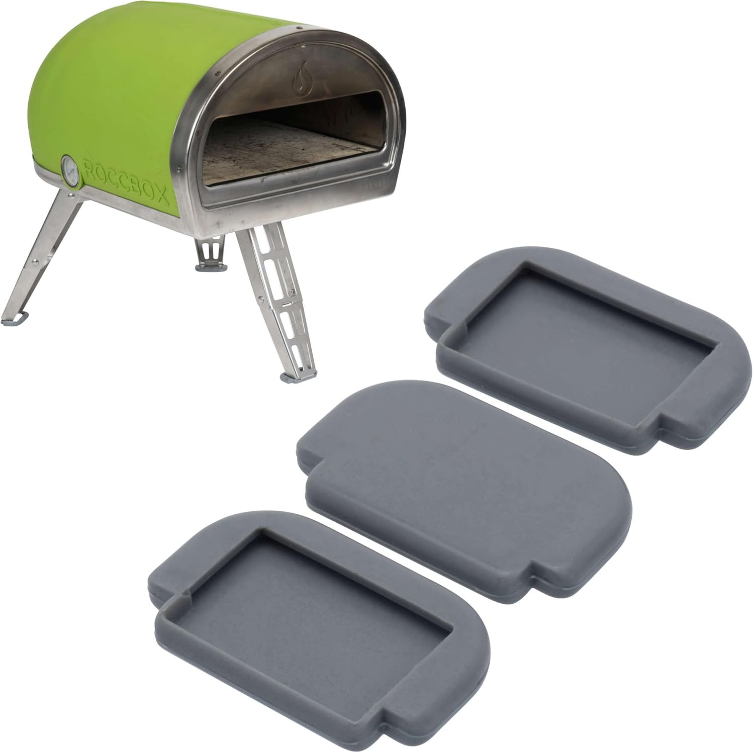 Gozney Roccbox Pizza Oven Grey Rubber feet Surface Protectors pack of 3