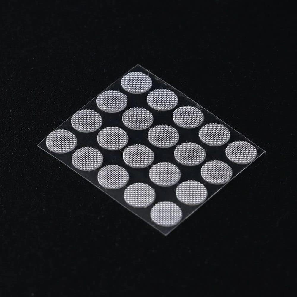 20 Pcs/Set Earbuds Filters Earphone Filter Mesh,Earbud and in-Ear Headphones Earphone Protective Filters Earphone Accessories Over-Ear Headphones (4mm)