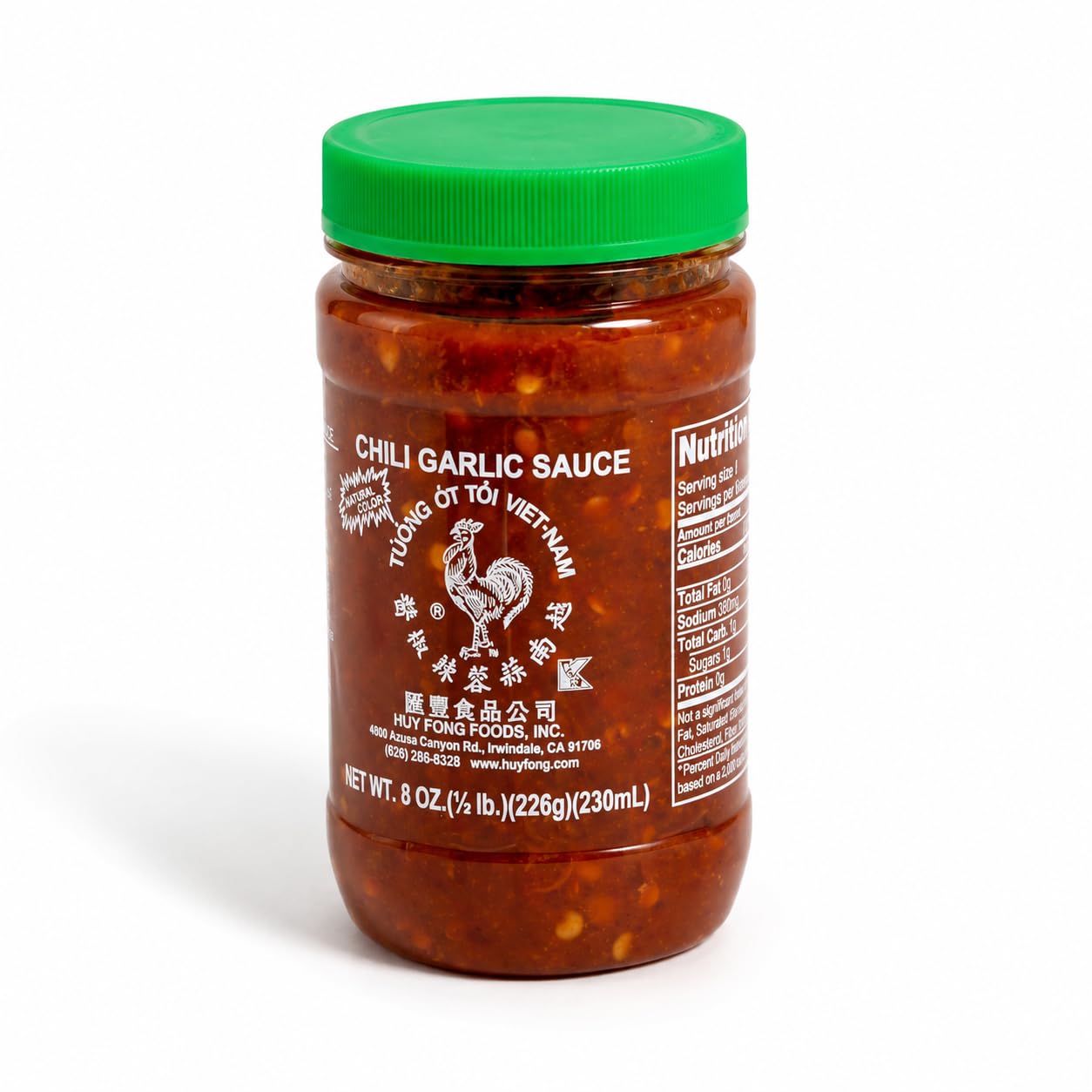 Huy Fong Chili Garlic Sauce, 8 oz