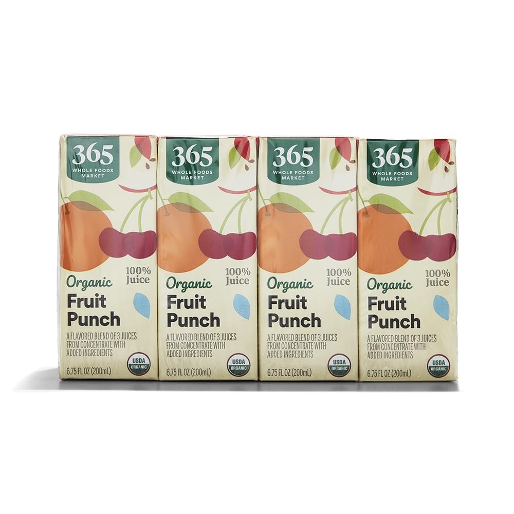 365 by Whole Foods Market, Organic Fin-Tastic Fruit Punch, 8 Pack