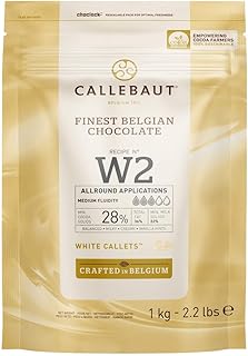 Callebaut white chocolate chips (callets) 1kg