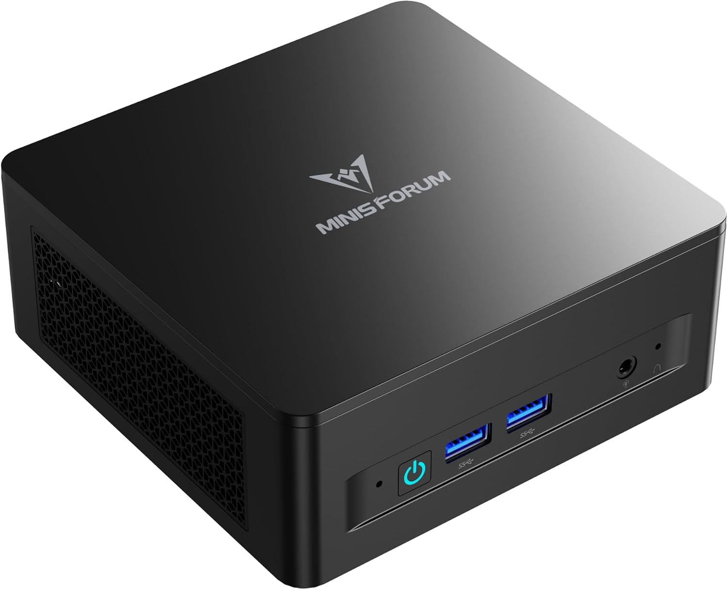 MINISFORUM UM760 Slim Mini PC AMD Ryzen 5 7640HS(6C/12T, up to 4.3GHz) 16GB RAM 1TB SSD Micro Computer, HDMI(4K), DP(4K),USB4(8K) Triple Video Output, AMD Radeon 760M Graphics 2.5G LAN Small PC