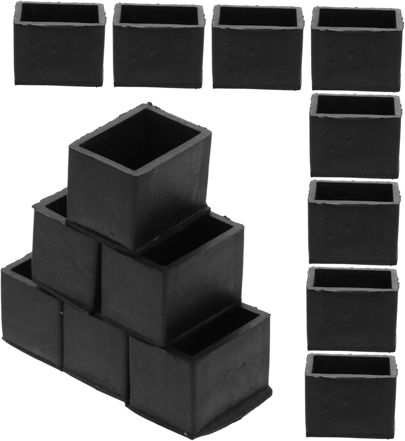 SHINEOFI 30Pcs Non Slip Rubber Furniture Leg Caps Durable Chair Feet Protectors for Tables Chairs Floor Protectors to Prevent Scratches for Home