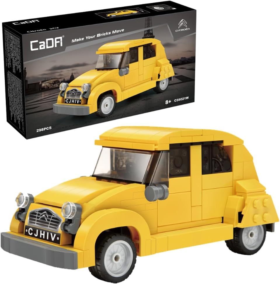 CaDA Citroen 2CV 1:24 Brick Model 298pcs 55021W
