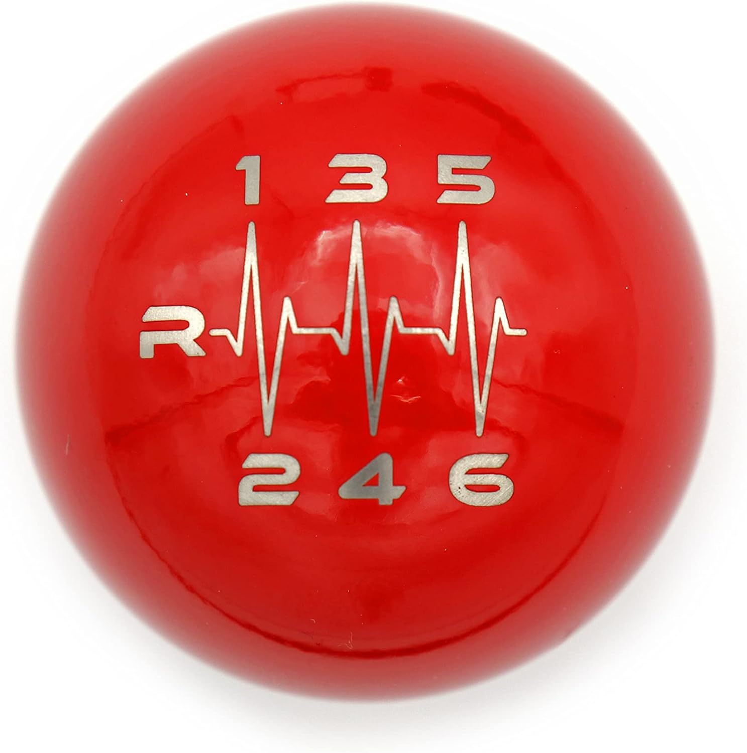 Billetworkz Weighted Heartbeat Shift Knob (500g) Compatible with 2012+ Ford Focus ST/RS and Fiesta ST 6 Speed