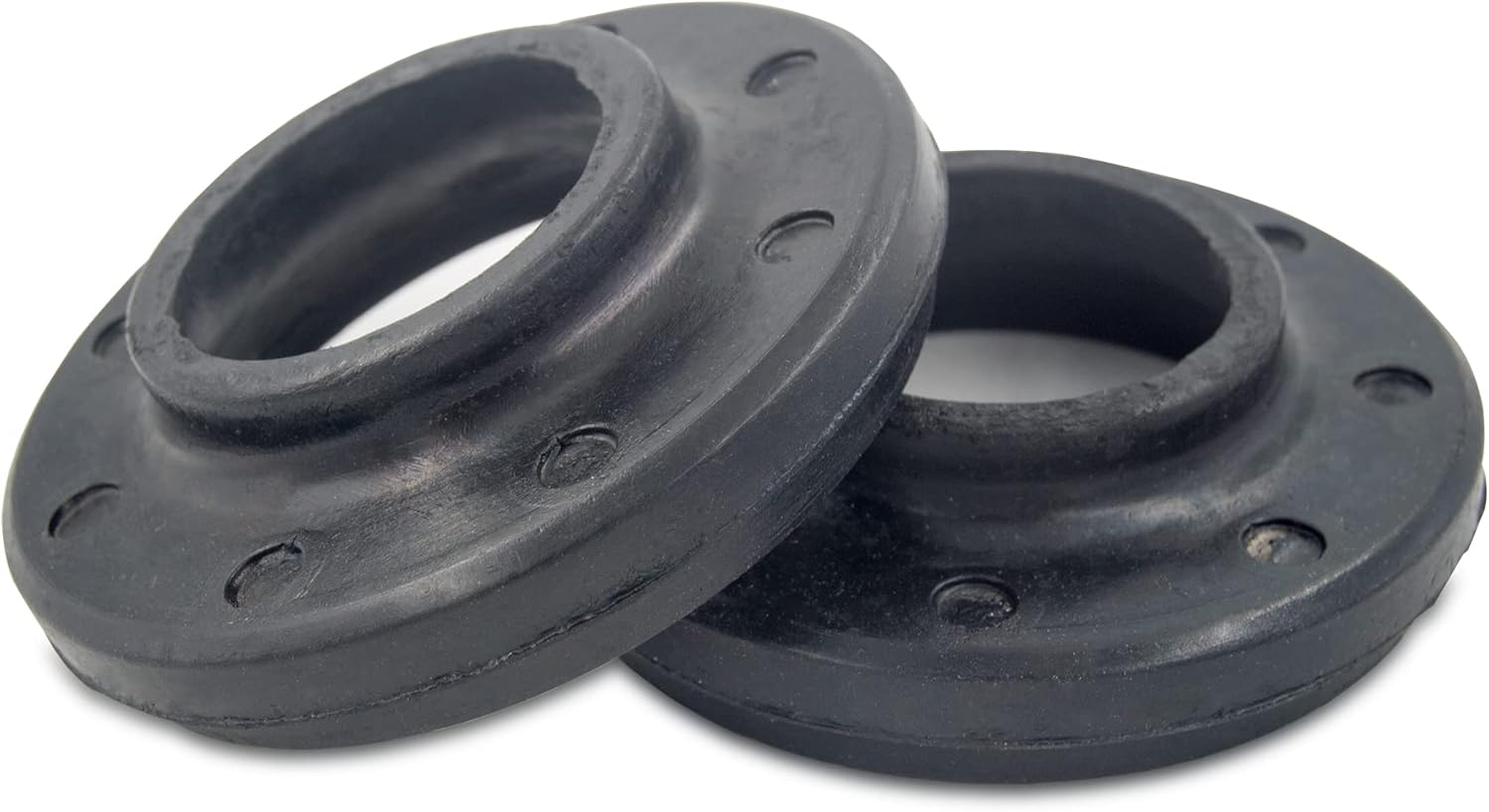 Coil Spring Insulators, Coil Spring Isolators Compatible with 1984-2001 Cherokee XJ, 93-98 Grand Cherokee ZJ, 97-06 Wrangler TJ, 86-92 Comanche MJ, 84-90 Wagoneer (Stock Height)