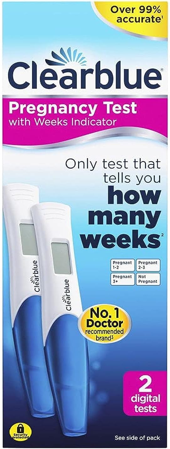 Clearblue Digital Pregnancy Test with Conception Indicator 2 Test