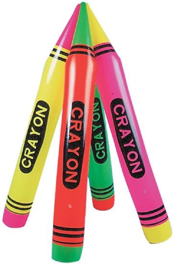 Rhode Island Novelty 44" Neon Crayon Inflate – One Piece