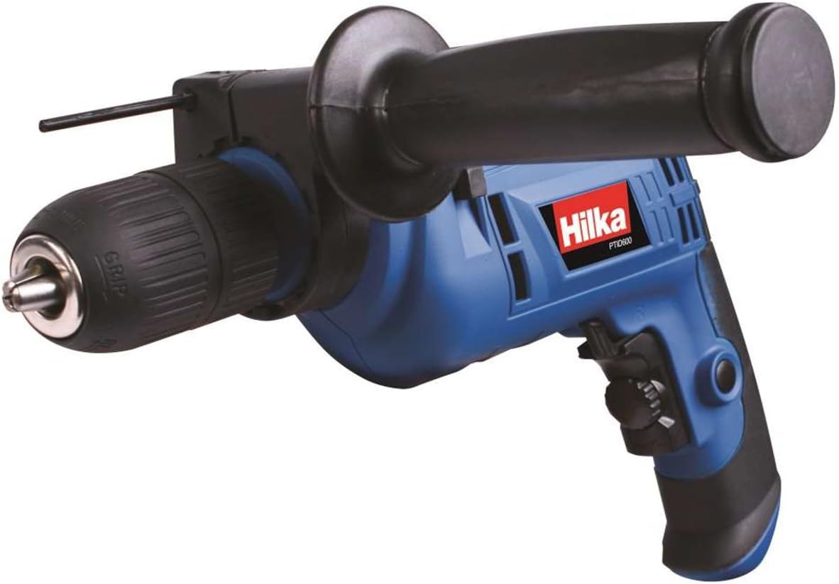 Hilka PTID600 600W Hammer Drill, Black