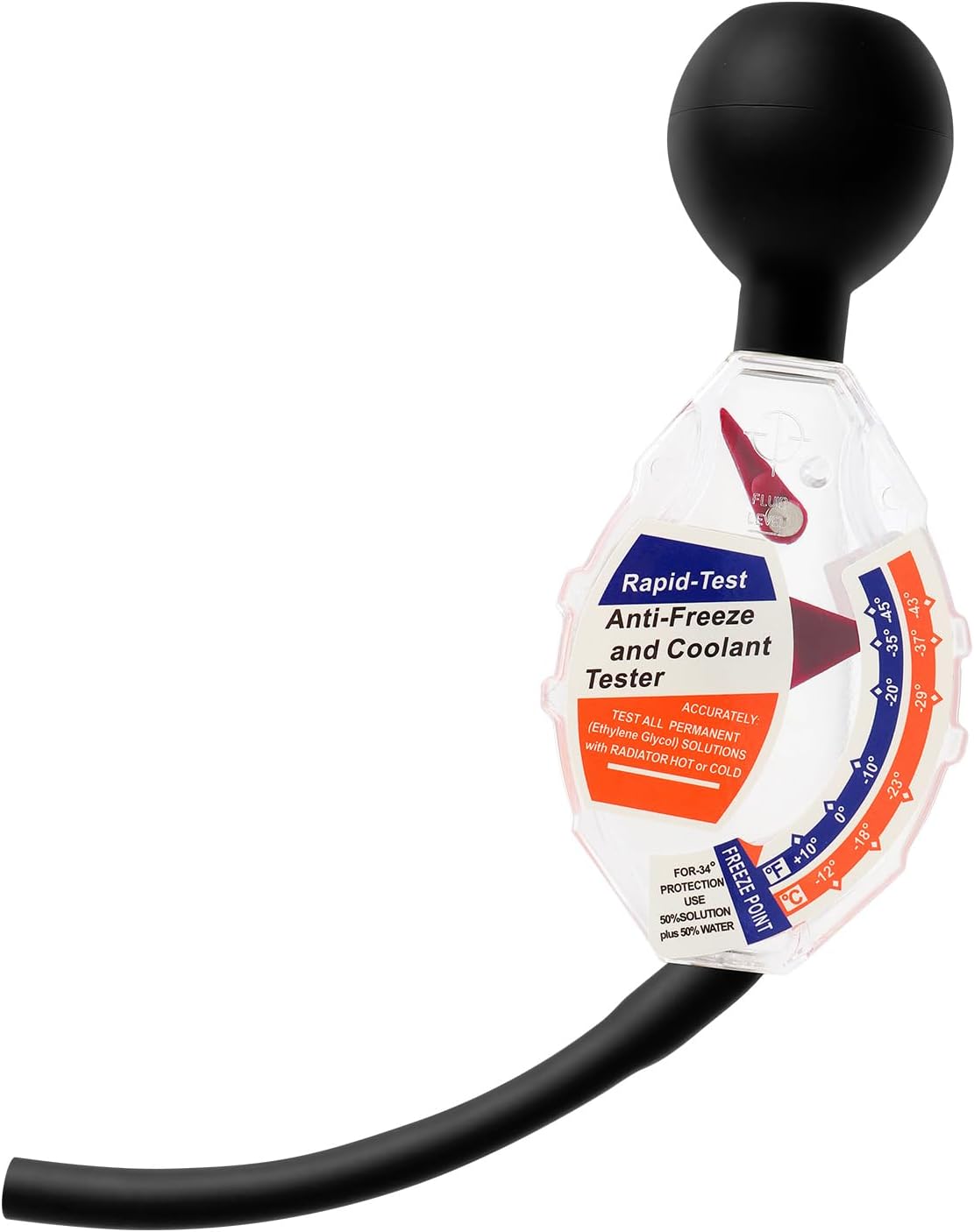 Professional Antifreeze Tester Automotive,Accurate Antifreeze Coolant Tester for Understanding The State of Coolant,Dial Type Anti Freeze Checker Universal Car Tool