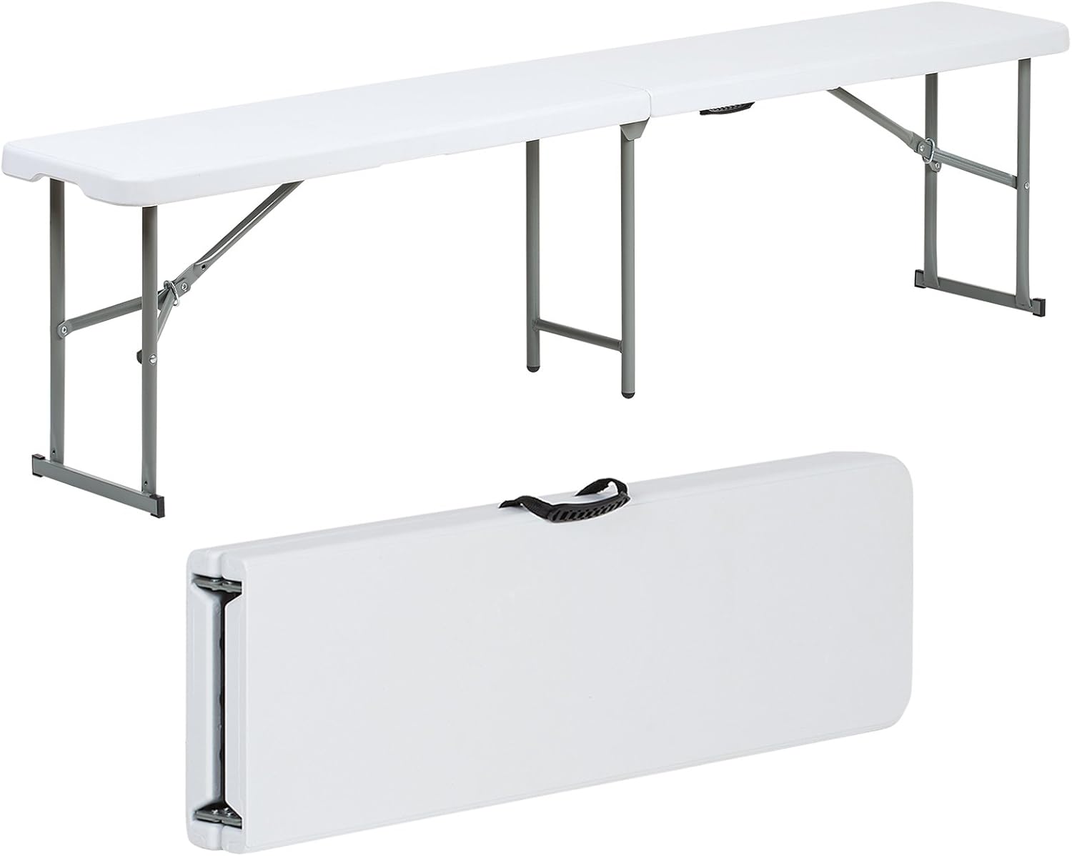 Hartleys 6ft Portable Folding Bench - Picnic/Camping/Garden Party