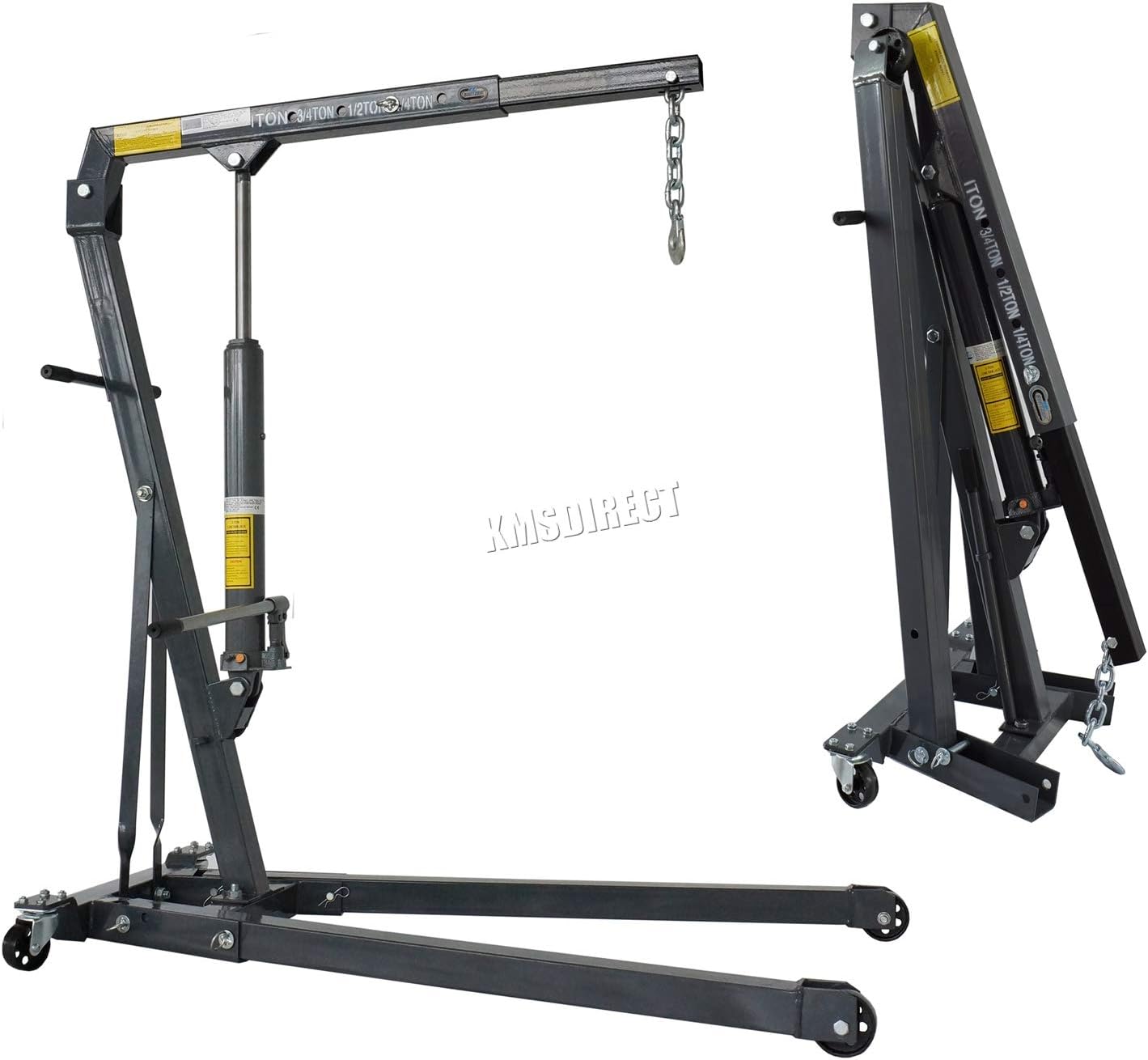 SwitZer Quality Folding Engine Crane 1 Tonne Hoist Lift