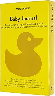 Moleskine Passion Journal, Baby, Hard Cover, Large (5" x 8.25") Yellow, 400 Pages