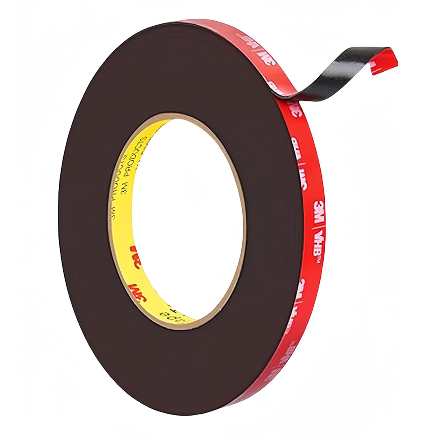 Double Sided Tape Heavy Duty, 3M 5952 VHB Mounting Adhesive Tape 1/4 in x 15.4 ft, Waterproof Adhesive Strips Tape for Indoor & Outdoor, Automotive Trim, Garage,LED Strip Lights, Home Decor