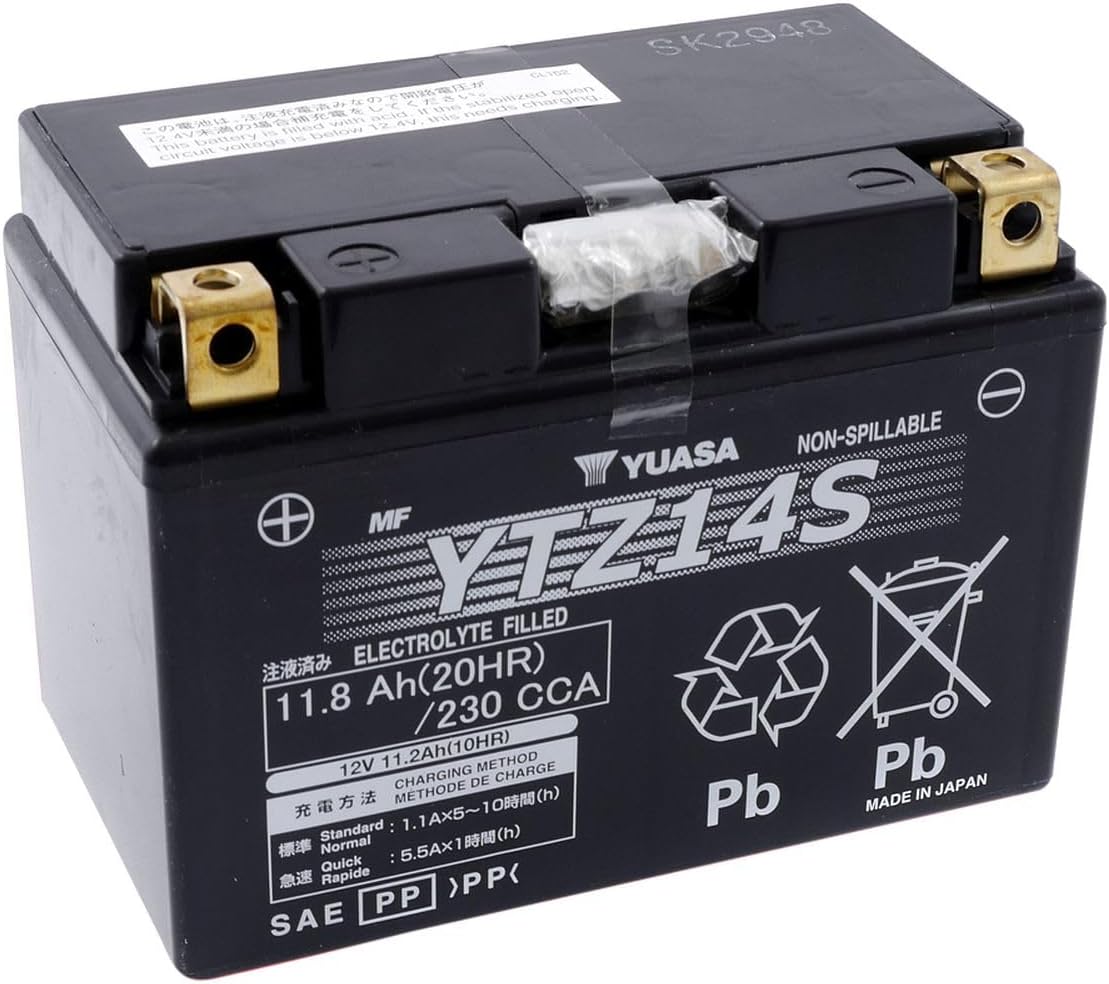 Yuasa YTZ14S Motorcycle Batteries