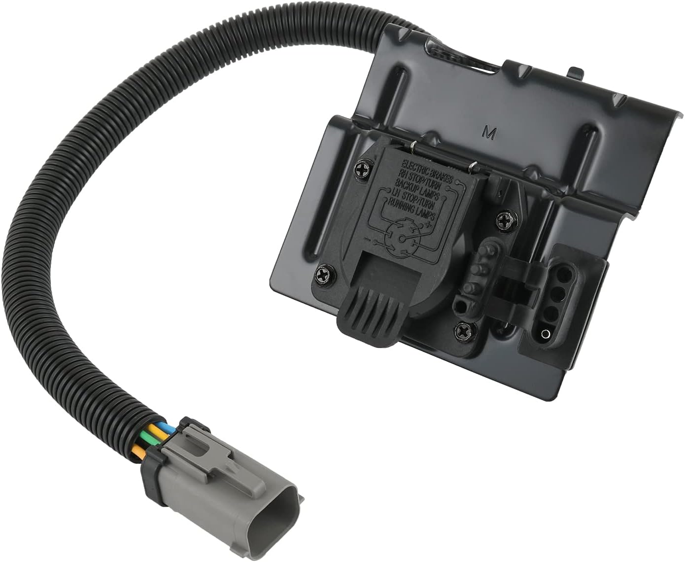 4 & 7 Pin Trailer Tow Wiring Harness Plug Compatible with 1999-2001 Ford F250 F350 Super Duty Replace# ‎YC3Z-13A576-CA