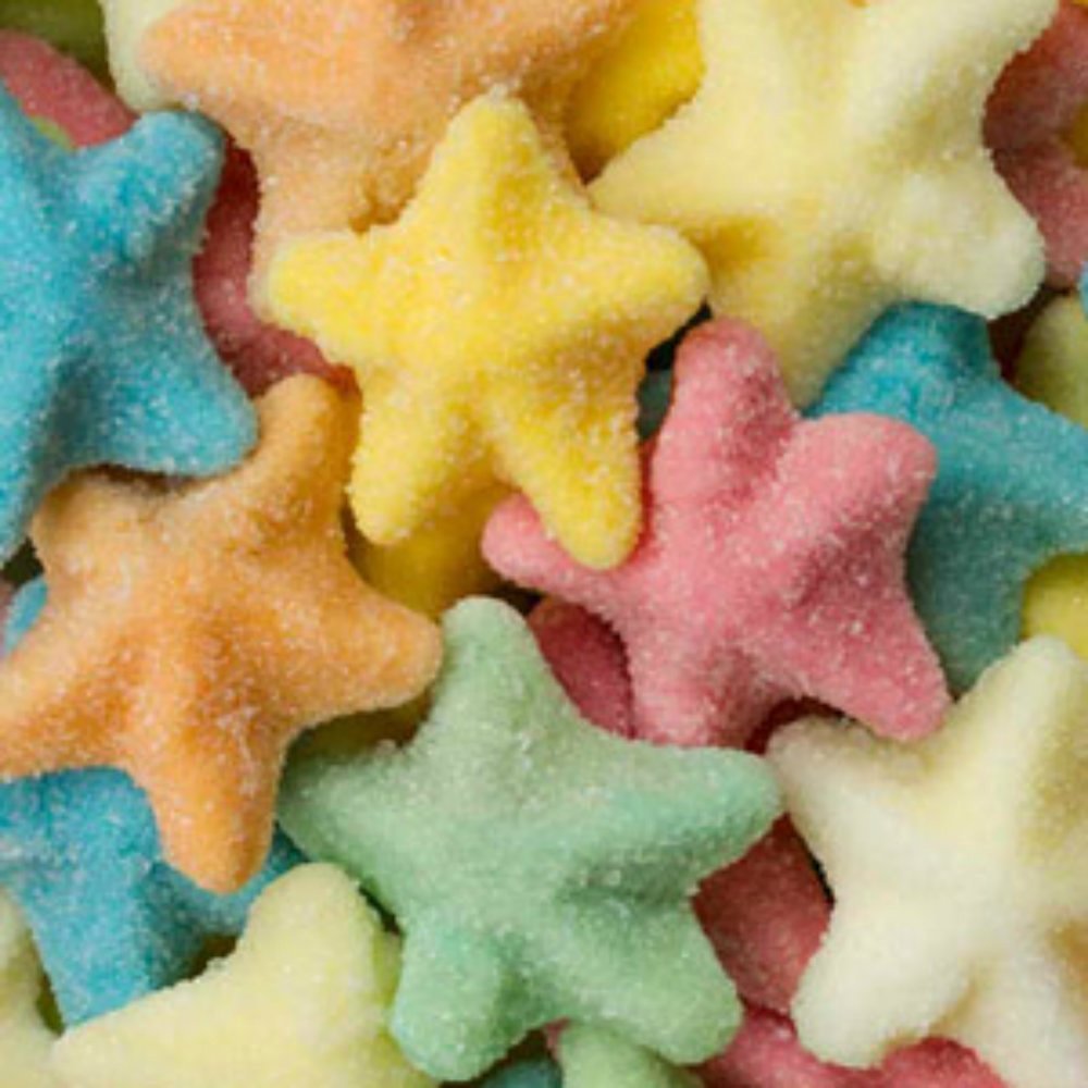 Gummy Tropical Starfish - 2.2 Pounds Gummi Candy