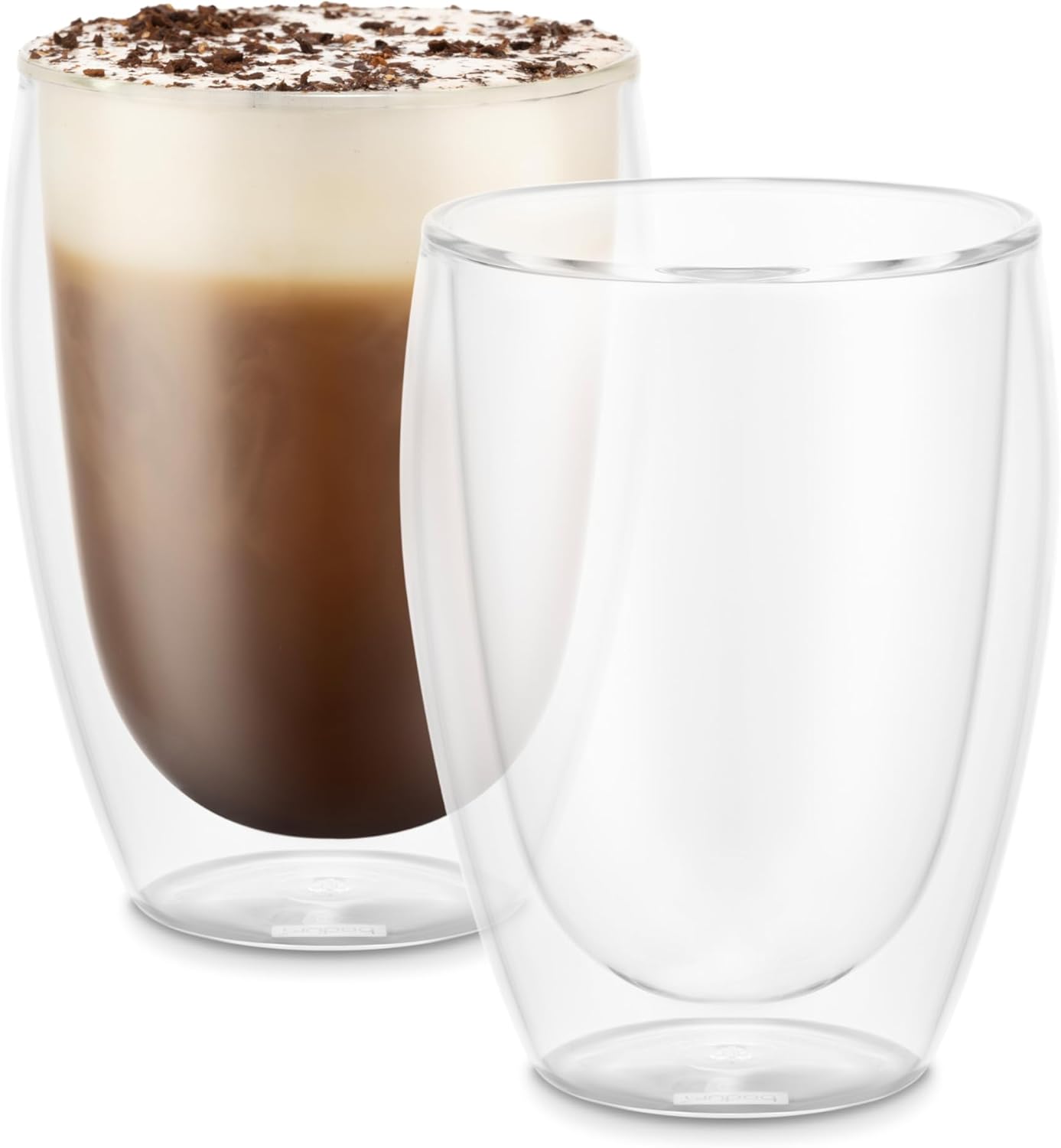 Bodum 4559-10 PAVINA Double Walled Thermo Glasses, 0.35 L, 12 oz, Pair