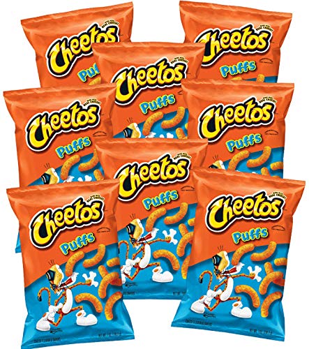 CHEETOS® Puffs Cheese Flavored Snacks, 1.375 ounce bags (pack of 8)
