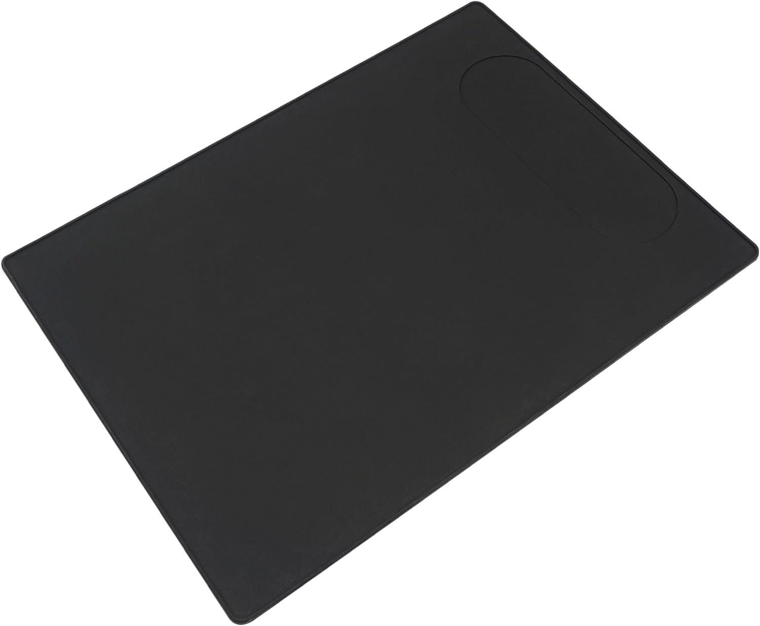 USEAMIE Coffee Maker Mat, Silicone Base Under Coffee Machine With Lip, Automatic and Semi-automatic Coffee Machines Espresso Accessory, Multifunctional Rubber Mat (48 x 35cm)