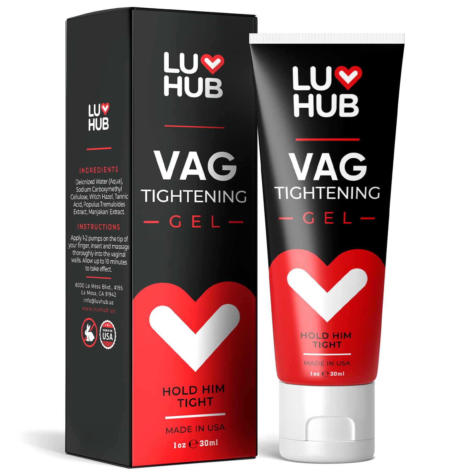 Love Hub Vaginal Tightening Gel - Premium Tightening Gel for Vag - Vaginal Tightener for Women
