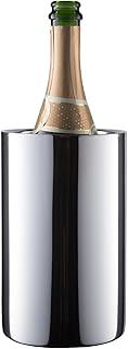 Wine Chiller for Bottles - Champagne Bucket, Elegant Wine Bottle Chiller and Champagne Cooler, Insulated Wine Bucket to Keep Wine Cool, Champagne Bottle Chiller Fits Any Single Bottle 750 ml