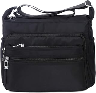 Crossbody Bag for Women Waterproof Shoulder Bag Messenger Bag Casual Nylon Purse Handbag