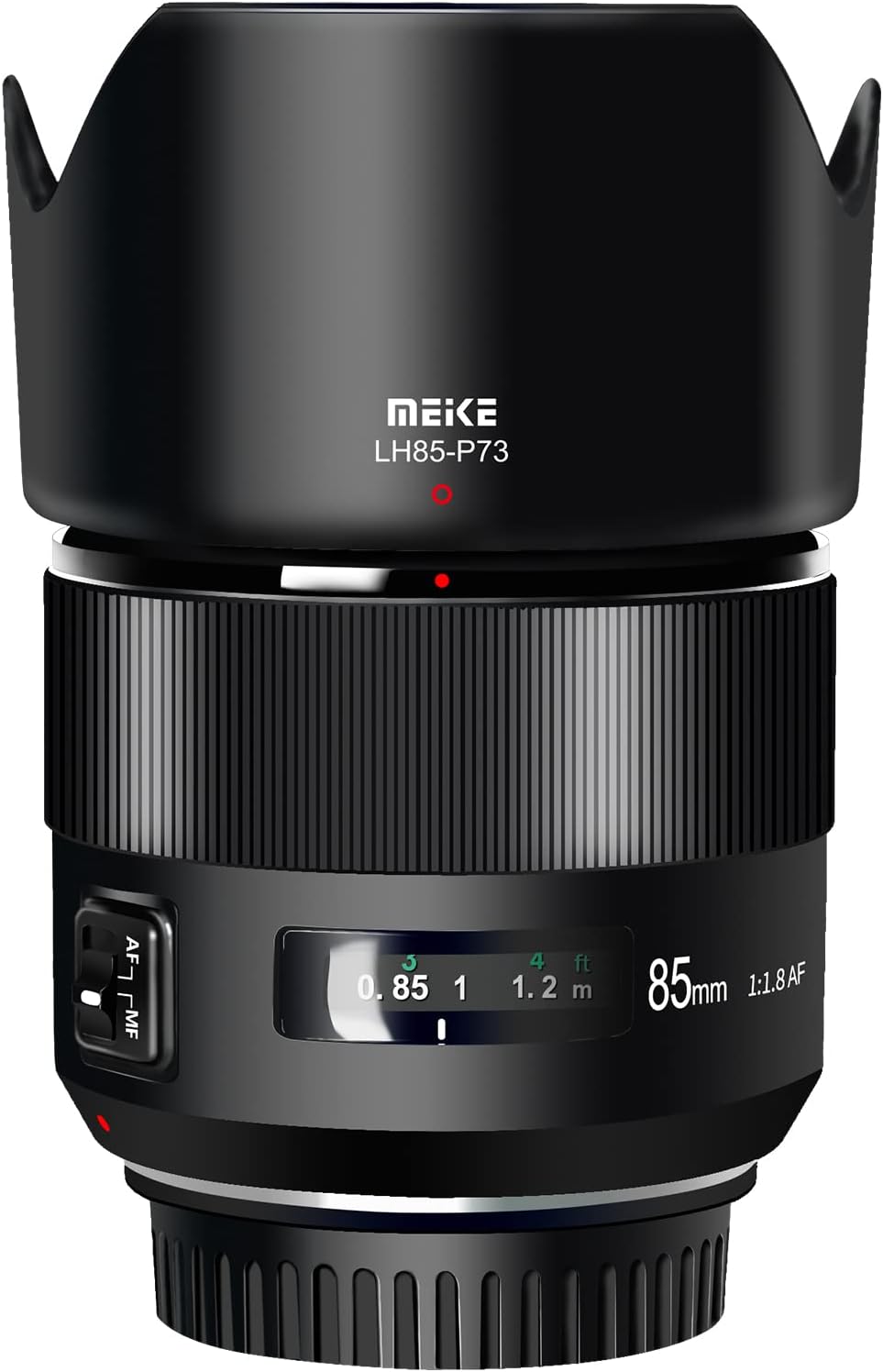 Meike 85mm F1.8 Full Frame Auto Focus Medium-Telephoto Portrait Lens Compatible with Canon EOS EF Mount Digital SLR Cameras 5D Mark IV 6D Mark II
