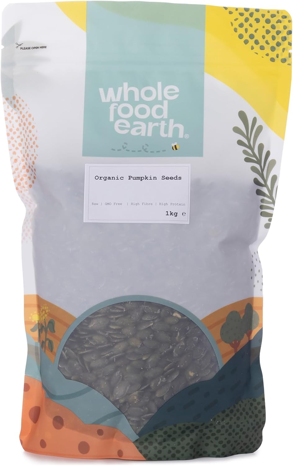 Wholefood Earth Organic Pumpkin Seeds 1kg