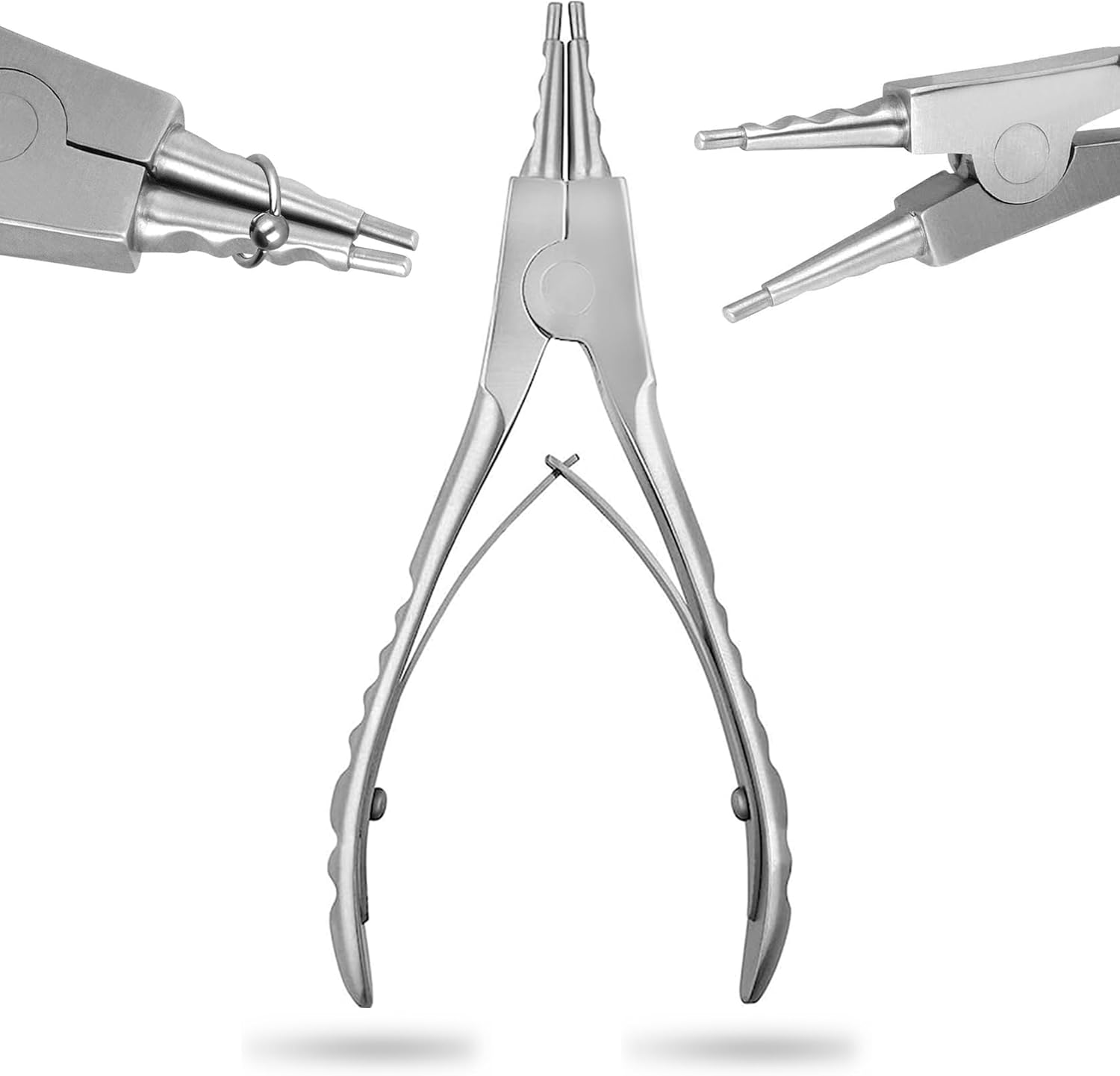 AAProTools Bow Opening Pliers Reverse Action Jump Ring And Pendant Opening Tool