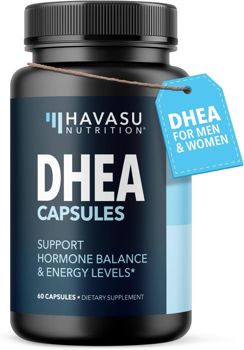 DHEA 50mg Supplement for Hormone Balance - Supports Energy for Men and Women - Dehydroepiandrosterone Capsules for Mood, Aging & Daily Vitality - Non-GMO, Vegan - 60 Capsules, 2-Month Supply