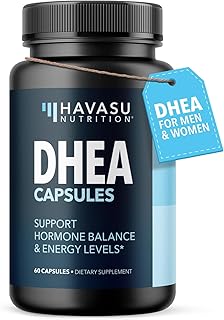 DHEA 50mg Supplement for Hormone Balance - Supports Energy for Men and Women - Dehydroepiandrosterone Capsules for Mood, Aging & Daily Vitality - Non-GMO, Vegan - 60 Capsules, 2-Month Supply