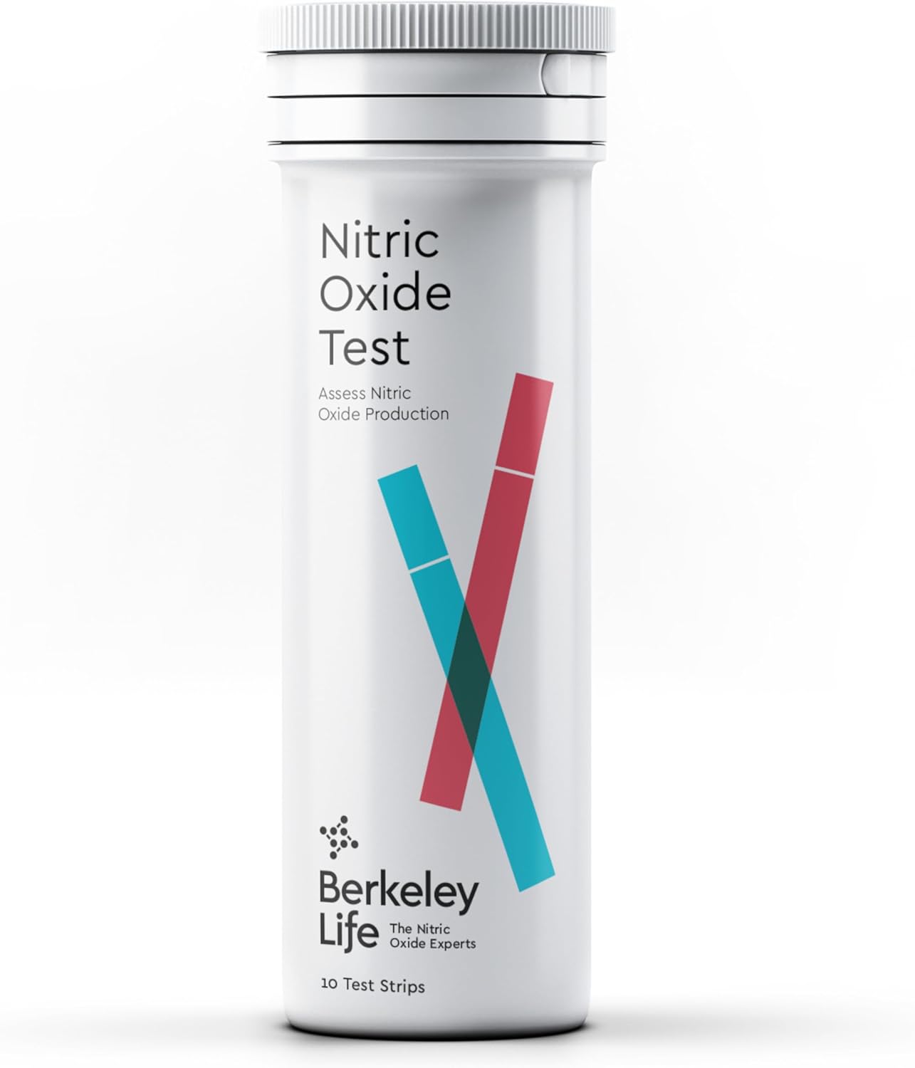 Berkeley Life Nitric Oxide Test Strip Used Worldwide by Olympians & Elite Athletes - Take Control of Your Heart Health Measure, Manage, & Optimize Blood Flow & Oxygen Delivery in Your Body - 50 Count