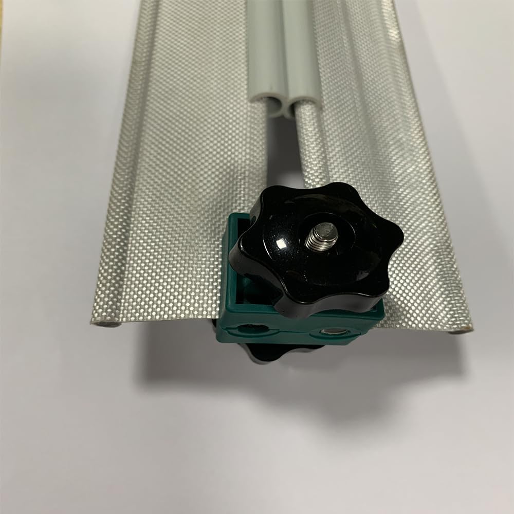 JUTTAUTO 2Pcs Awning Rail Channel Lock Blocks Kador Driveaway Kit Clamps for Caravan Campervan Motorhome Drive Away Awning kit 6mm x 6mm,8mm x 6mm,6mm x 4mm Bead Strips