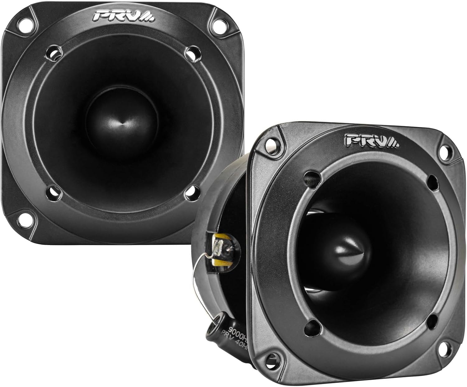 PRV AUDIO TW350Ti-4 Car Audio Bullet Tweeters - 240 Watts, 3x3 Inch Titanium Tweeters for Car Audio - Easy to Mount (Pair)