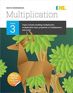 IXL Math Workbook: Grade 3 Multiplication (IXL Topic-Specific Workbooks)