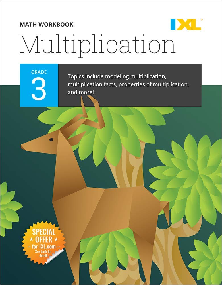 IXL Math Workbook: Grade 3 Multiplication (IXL Topic-Specific Workbooks)