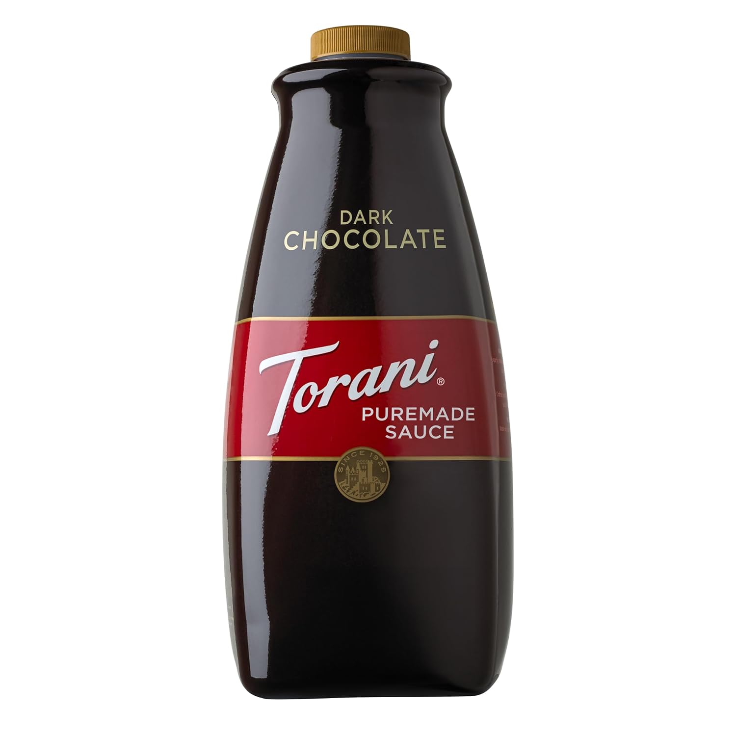 Torani Puremade Sauce, Dark Chocolate, 64 Ounces