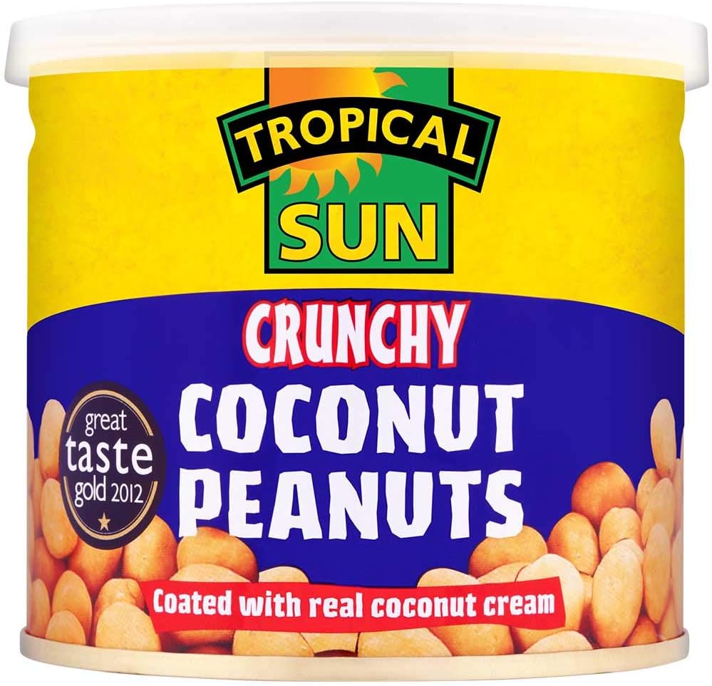 Tropical Sun Crunchy Coconut Peanuts, 165g