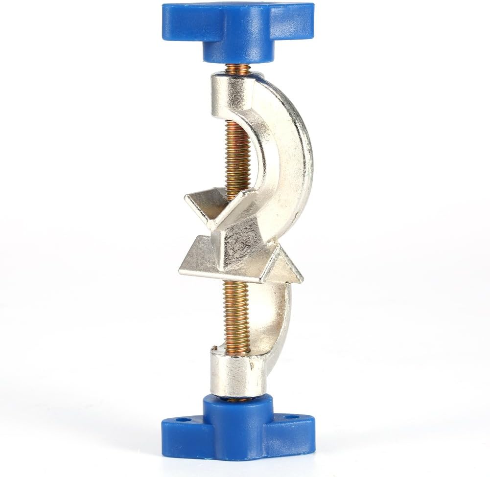 TOPINCN Lab Stand Clamp Holder Aluminum Alloy Heavy Duty Head Clamps Metal Grip Holder Support Up to 16Mm in Diam. for Lab Retort Stand