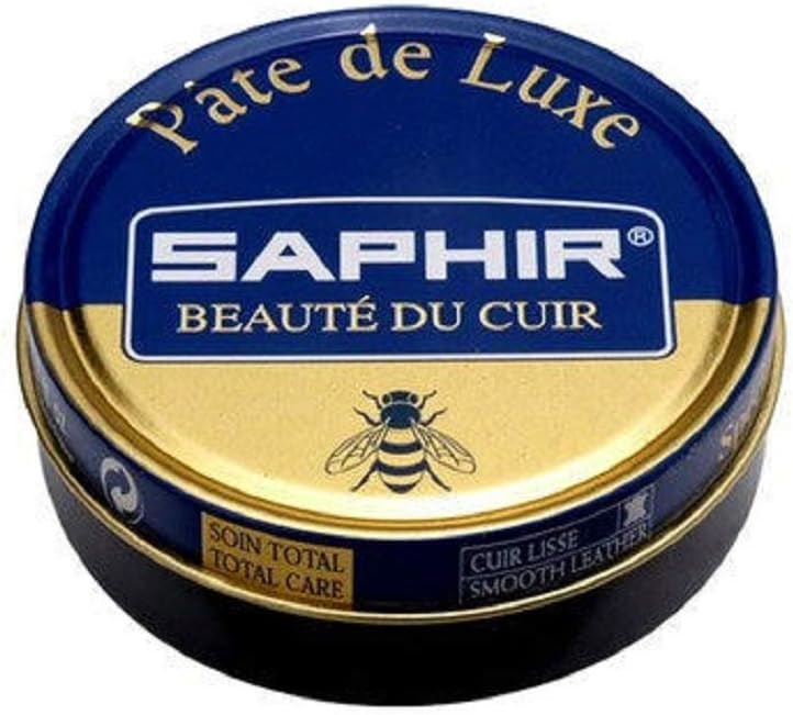 Saphir Beaute Du Cuir Pate De Luxe High Gloss Shoe Polish (Black)