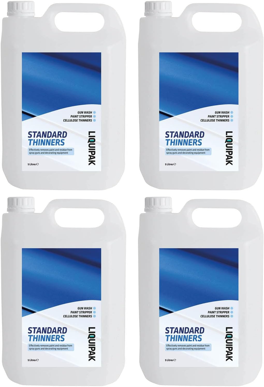 Liquipak Standard Paint Thinner, Cellulose Gun Wash - Brush Cleaner, Paint Thinner Cellulose 20 litres