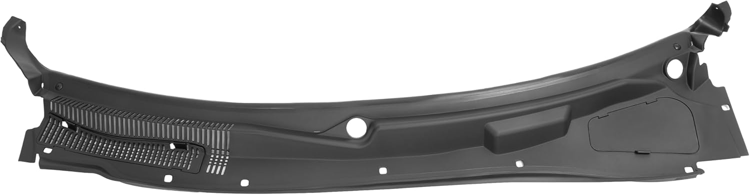 KUAFU Front Windshield Wiper Cowl Panel Grille Compatible with 2005-2010 Dodge Charger Magnum Chrysler 300 Replacement for 4805834AD Windshield Wiper Cowl Cover Trim Panel