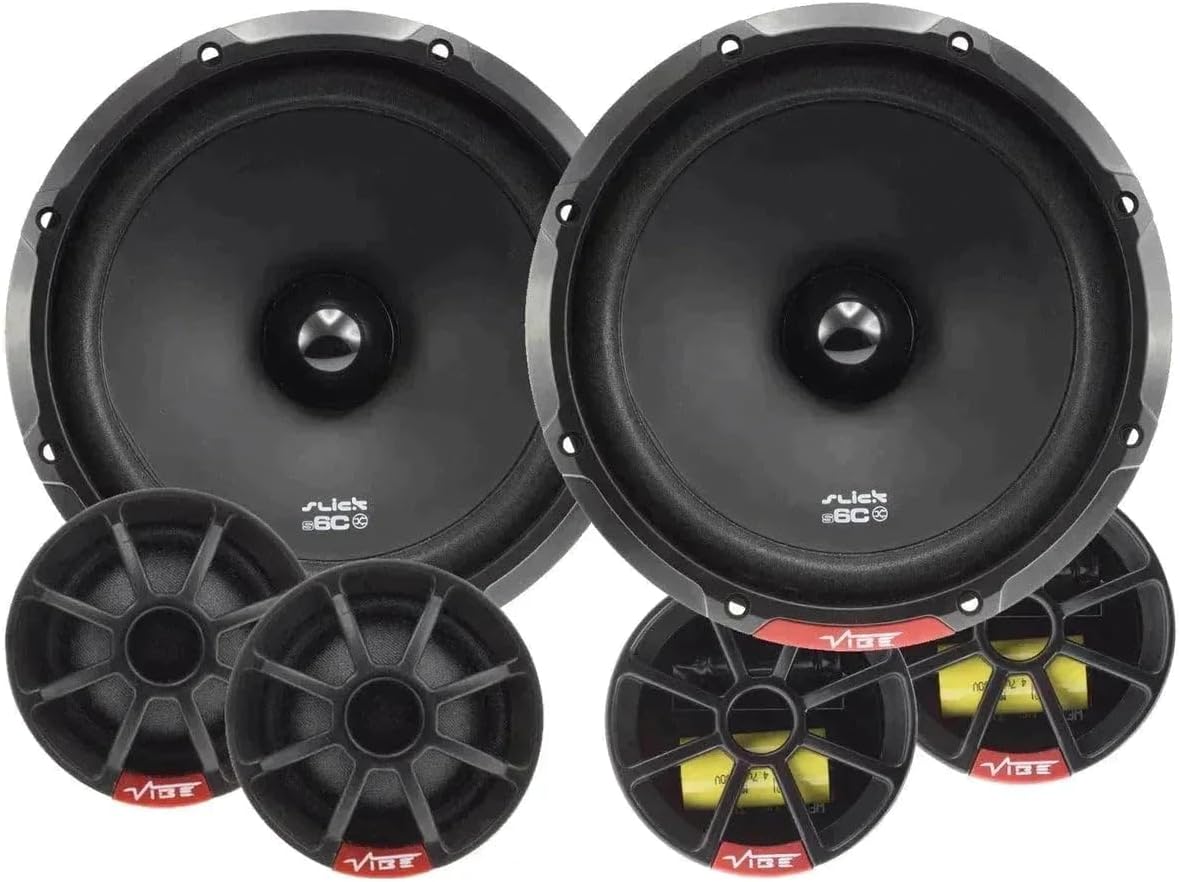 VIBE Slick 6.5” Component speaker - 90/270 W, Black
