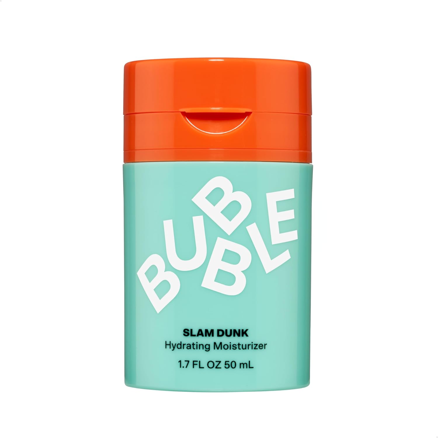 Bubble Skincare Slam Dunk Face Moisturizer - Hydrating Face Cream for Dry Skin Made with Vitamin E + Aloe Vera Juice for a Glowing Complexion - Skin Care with Blue Light Protection (50ml)