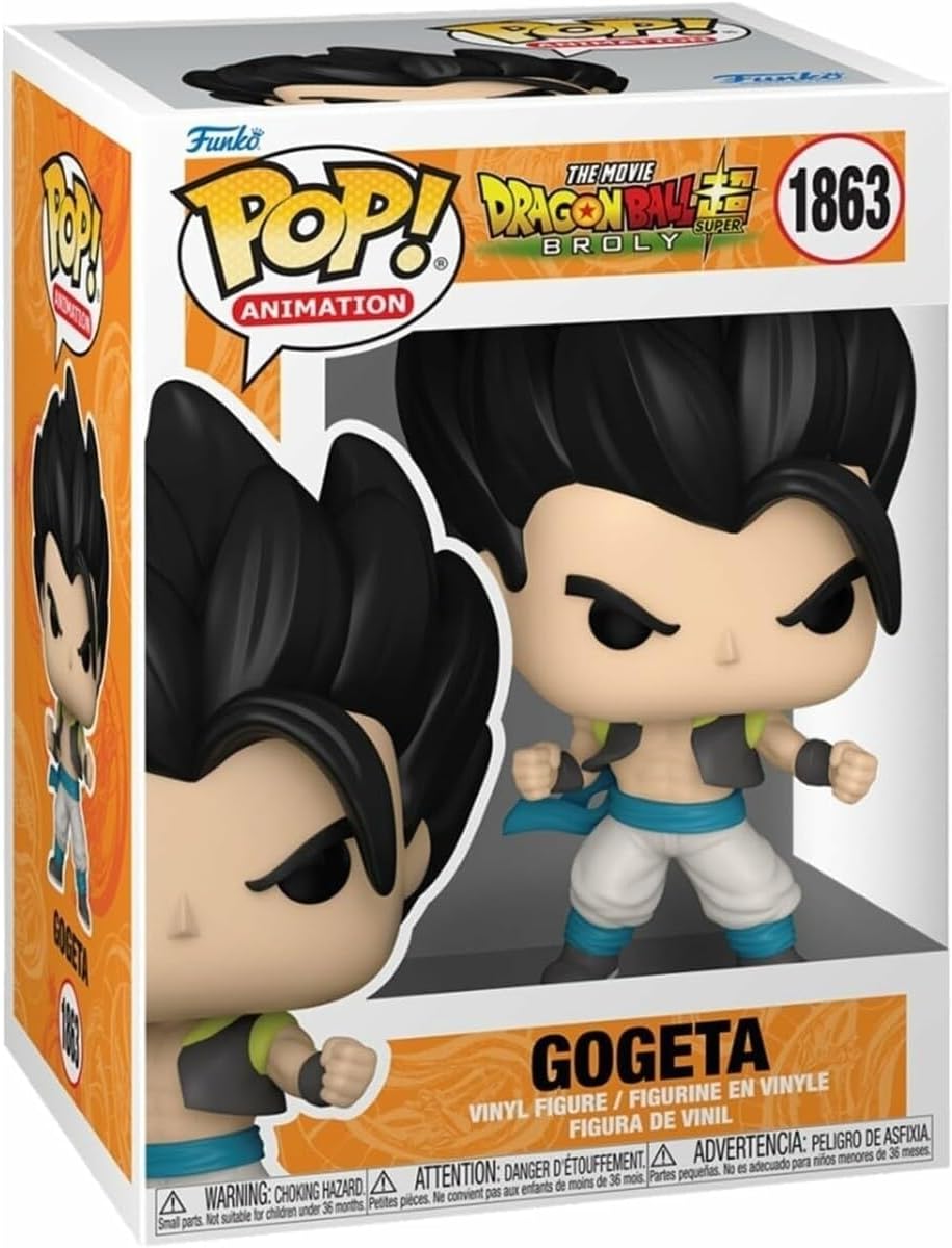 Funko POP Animation: Dragon Ball Super: Broly - Gogeta - 1/6 Odds for Rare Chase Variant - Dragon Ball Super Broly - Collectable Vinyl Figure - Gift Idea - Official Merchandise - for Kids & Adults
